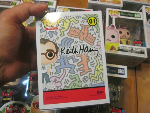 FUNKO POP KEITH HARING # 01 ARTISTS NYCC 2019 FALL CONVENTION - Picture 2 of 4