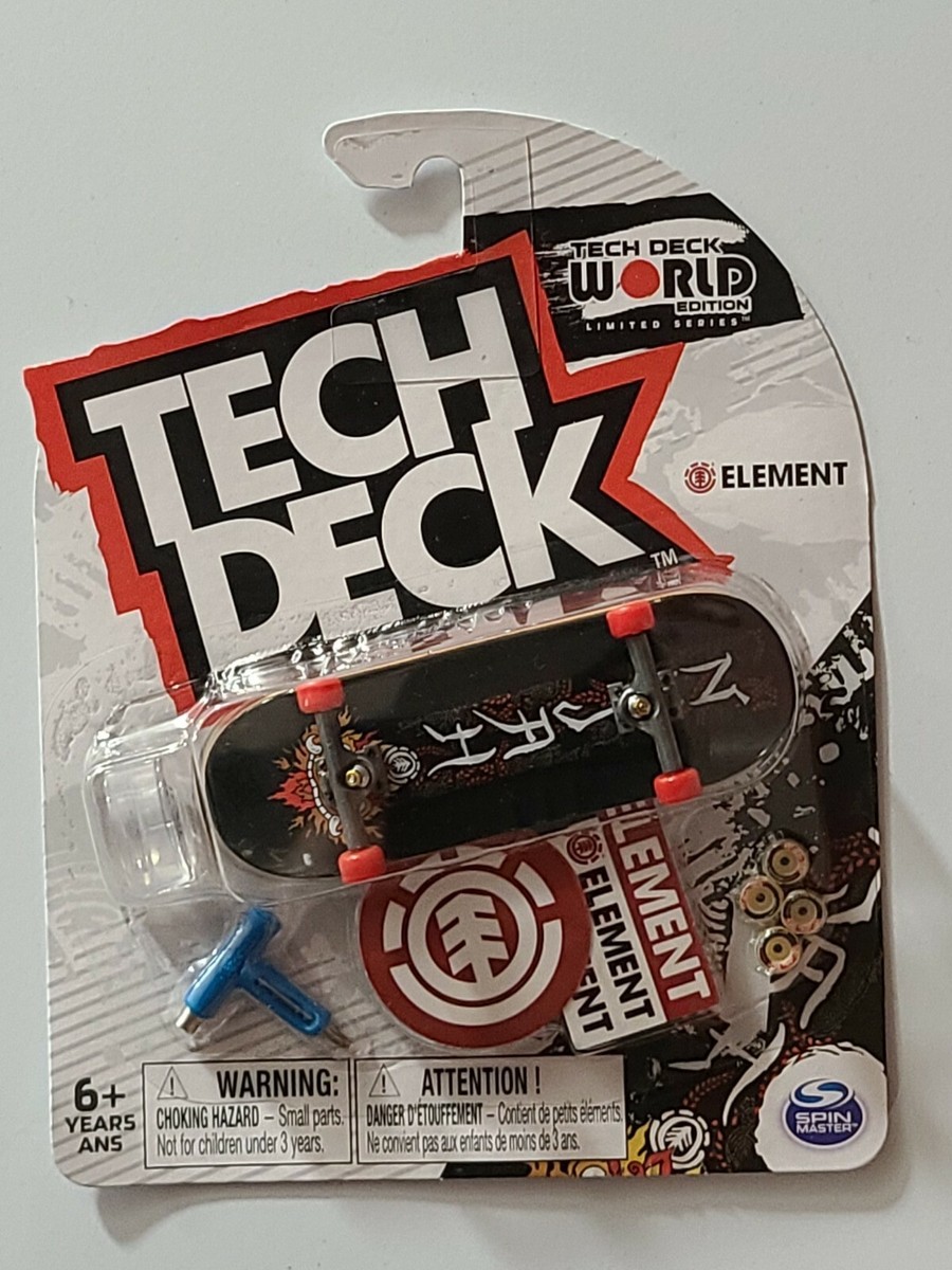 Tech Deck - Element - Nyjah Huston (Rare) - World Edition Limited