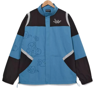 Arcane Jinx Jacket Adult 2X Windbreaker Embroidered League of