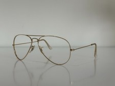 Occhiali da sole Ray Ban RB B&L L0205 UTAS Aviator grandi metallo oro 58-14 solo montatura