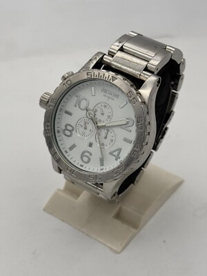 NIXON THE 51-30 CHRONO ホワイト Nixon Men's 51-30 White Chrono Watch A0831035-00 - Walmart.com