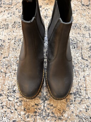 Dr. Martens Women's Rometty Wyoming Leather Platform Chelsea Boot