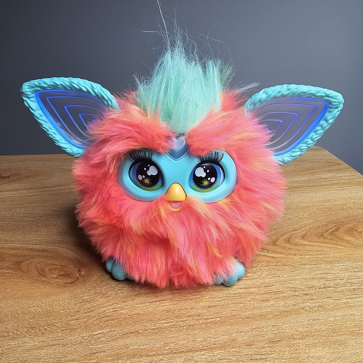 Furby 2023 Coral Interactive Plush Toy, Tested And Working, Hair