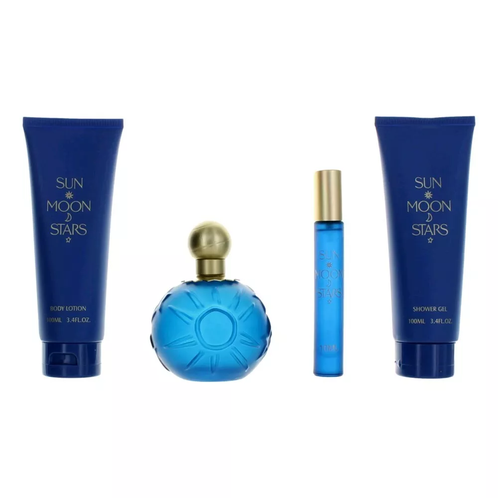 Sun Moon Stars by United Colors 4 Piece Gift Set for Women eBay