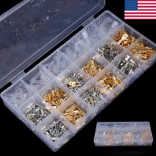 540X Spade Crimp Terminals Assortment Kit Male Female Electrical Wire Connectors