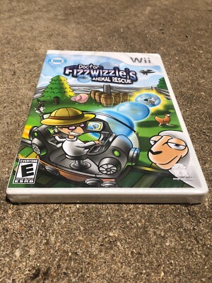 NINTENDO WII VIRTUAL DOCTOR FIZZWIZZLE'S ANIMAL RESCUE NEW Loose Disk