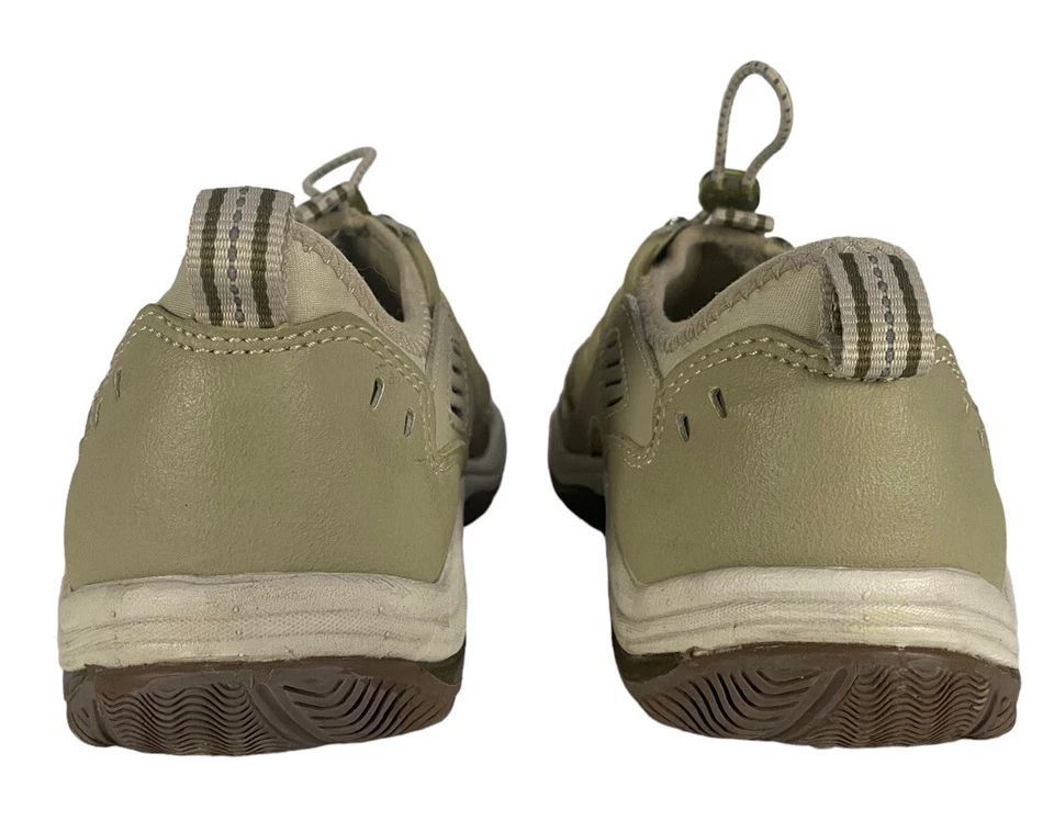 Zapatos de agua Bass Tide H2O 4333-252 para mujer talla 7,5 M de cuero de caña baja tostado y oliva Foto 3 de 4