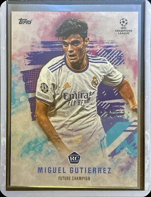 Miguel Gutierrez - 2022 Topps Mason Mount Set - Rookie - Future Champion