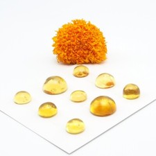 Jeweler's Set of 9 Mexican Amber Cabochons 10 g