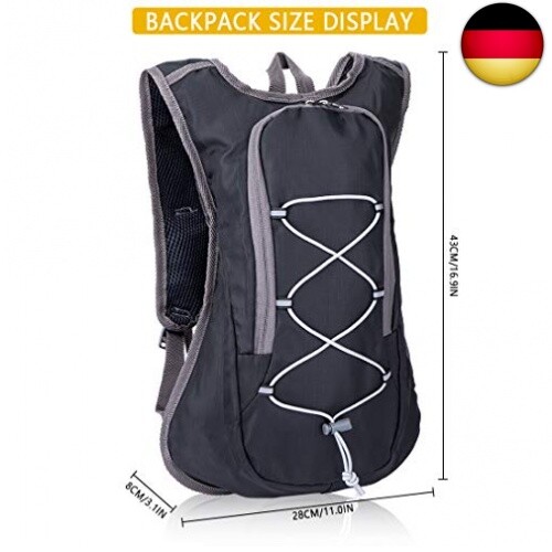 aiface 6L Fahrradrucksack Radsport Rucksack Wasserdichter Laufrucksack - Bild 2 von 7