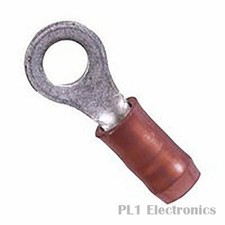 TE CONNECTIVITY / AMP 2-36153-4 Ring Tongue Terminal, PIDG Series, 10, M5 x 10