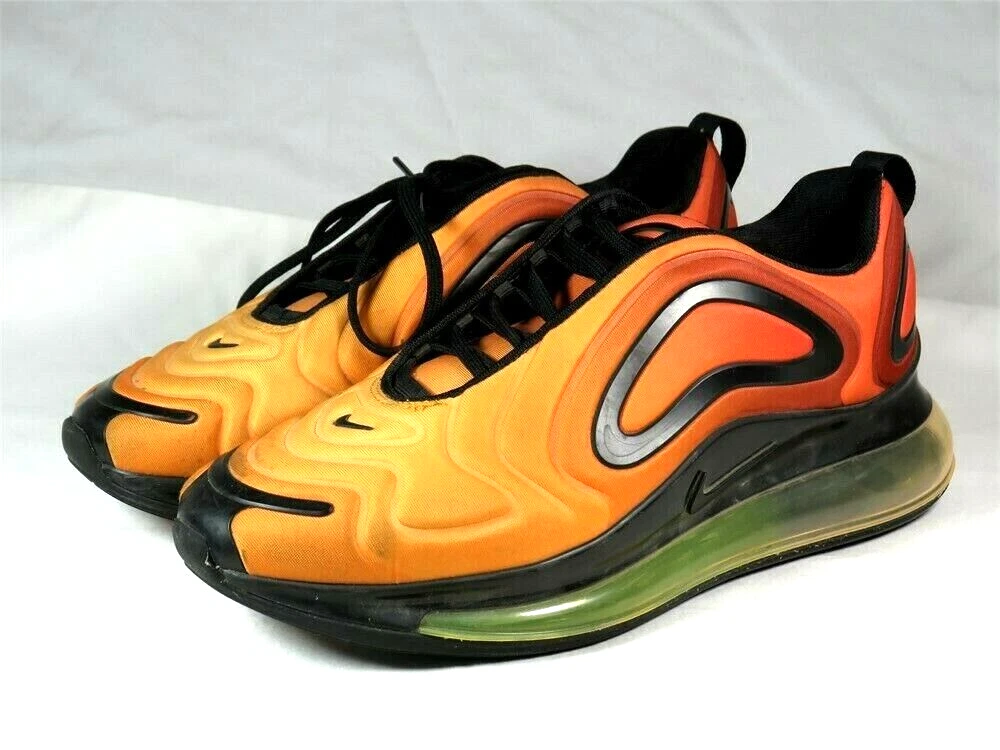 Pascua de Resurrección Consciente Repulsión Nike Air Max 720 Sunrise Total Orange Black Shoes AO2924-800 Men Sz 8 Women  10 | eBay