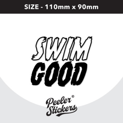 Swim Good 2 Decal Sticker, Frank Ocean Hip Hop Rap R&B Music Sticker CD0122