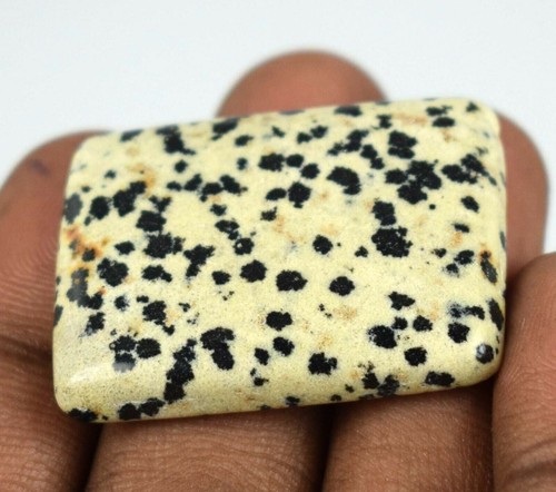 Cabochon naturale diaspro dalmata messicano guarigione miscela pietre portafortuna certificato - Foto 9 di 44