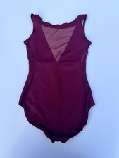 Women s Eurotard EUC Maroon Leotard - Size S