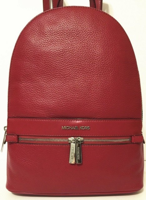 red mk backpack
