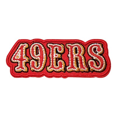 San Francisco 49ers Patch SF San Francisco 49ers Vintage Selten Bestickt Aufbügeln Aufnäher San Francisco 49ers Aufnäher