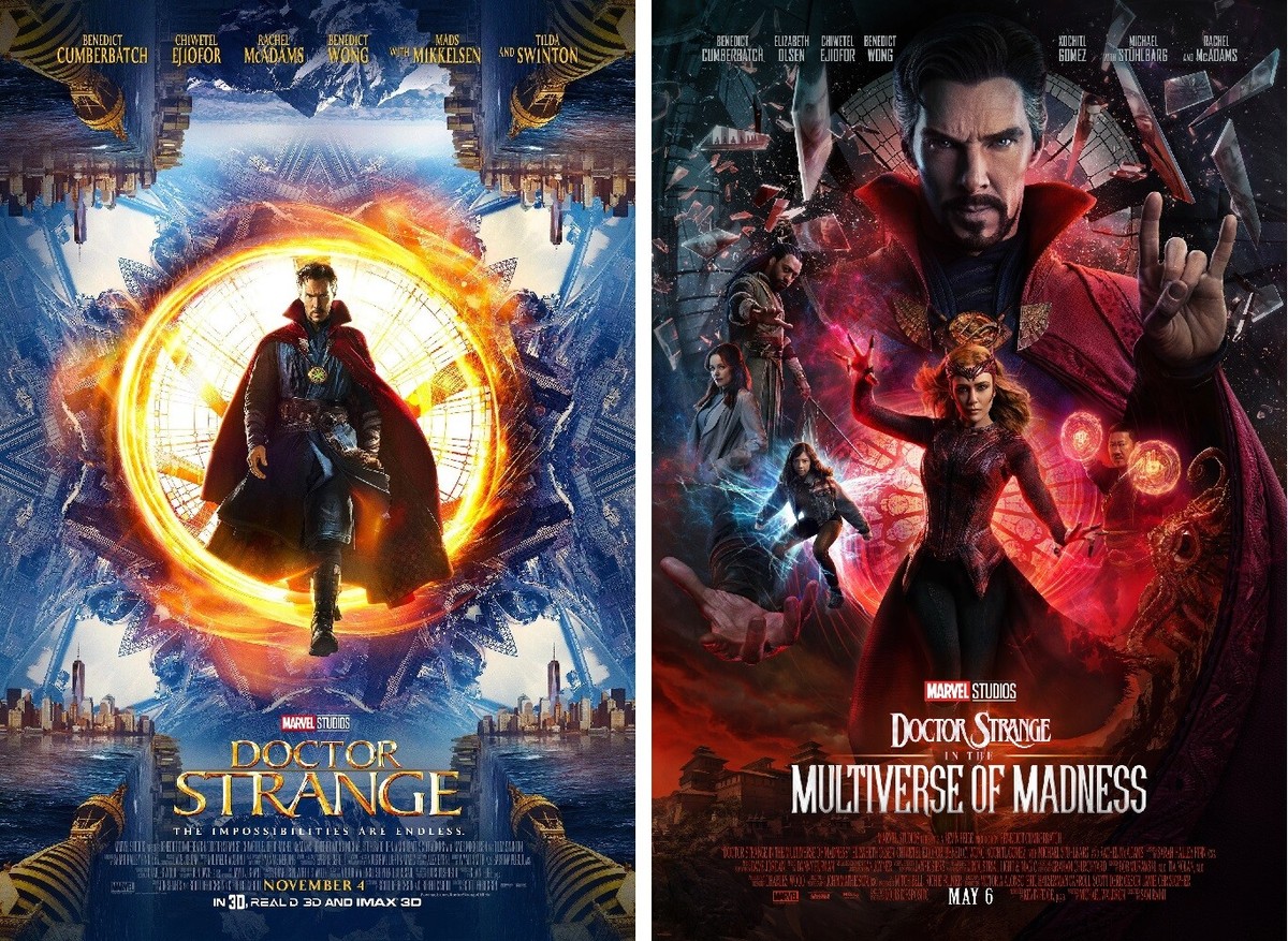 Doctor Strange In The Multiverse Of Madness 2022 Movie Poster A5 - Foto 8
