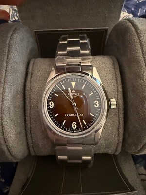 (NEW) Smiths Everest PRS-47 (36MM) Commando Watch (Timefactors)