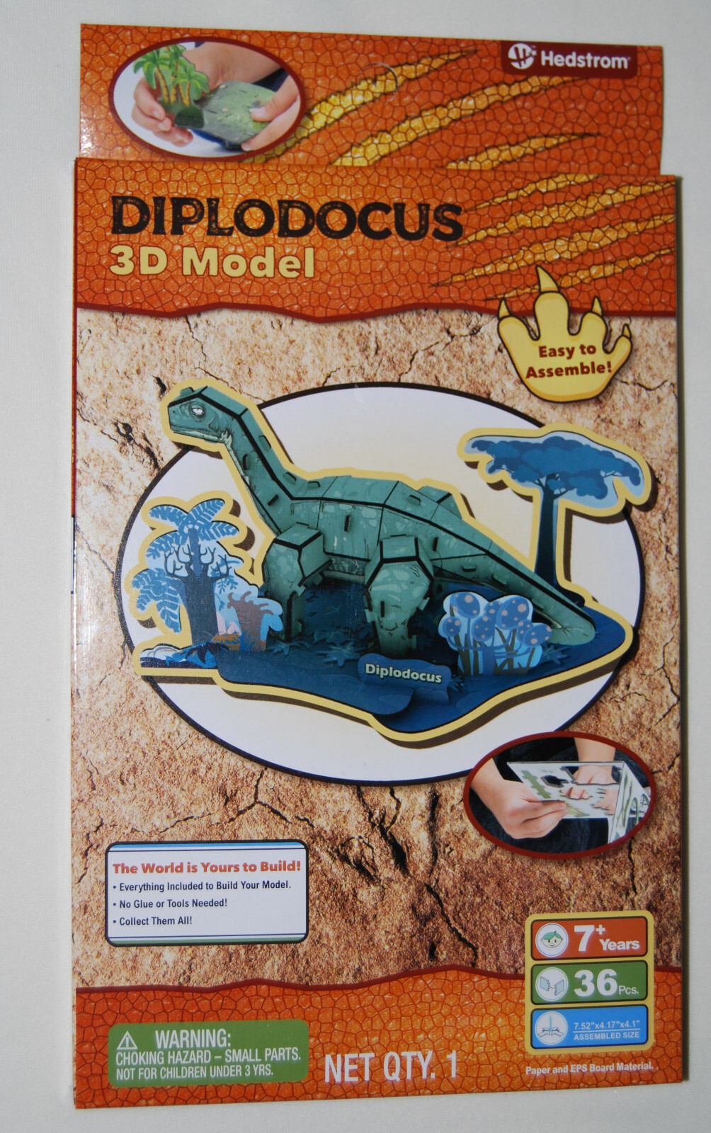 Ages 7+ Diplodocus 36pc