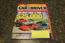 CAR AND DRIVER THE BEST CAR NEW OR USED FOR 25,000 4 OCTOBER 2008 VOL.54