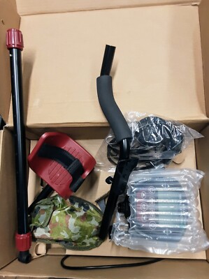 MIYAY-Metal Detector for Adults - Professional RED-Mod.820 Headphones W/Shovel