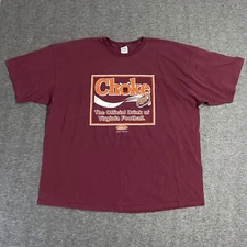 Smack Talk Anti Virginia Shirt 3XL Vintage Parody Tech Football Funny Rivalry VT