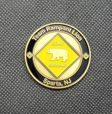 2005 Team Rampant Lion Geocoin VHTF NONTRACKABLE