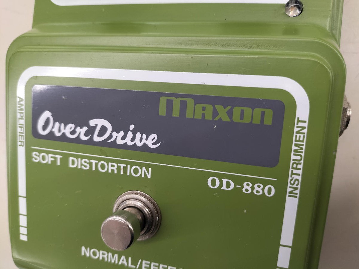 Maxon Over Drive OD880（Maxon OD-880 Over Drive Soft