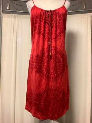 juicy couture red dress Juicy Couture red lace dress sz6