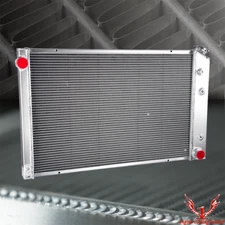 3 Row Aluminum Radiator For 1973-1987 Chevy C/K C10 C20 C30 K10 Pickup V6 V8