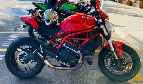 Silenciador Escape Moto DUCATI MONSTER 797 Silenciador Deslizable PRO HP Foto 3 de 4