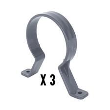 Grey Plastic Half Round Guttering & Downspout Various Fittings Free Delivery