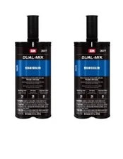 SEM 39377 Dual-Mix Seam Sealer 7 oz Cartridge Direct-To-Metal (2 Pack)