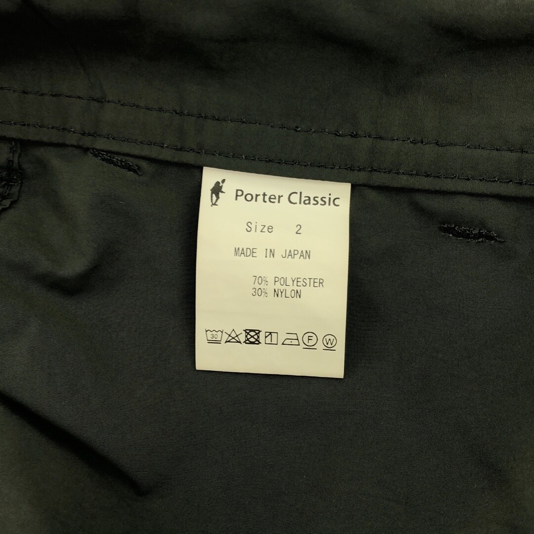 Porter Classic 23AW WEATHER PAINTER PANTS PC-026-2445 OLIVE 2 Used 