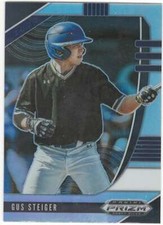 GUS STEIGER RC 2020 Panini Prizm Draft Picks Silver #147  Rookie ID:8016