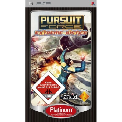 Sony PSP / Playstation Portable - Pursuit Force - Extreme Justice UMD mit Anl.