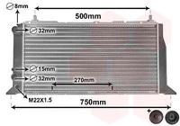 Van Wezel 03002026 KüHler, MotorküHlung FüR Audi