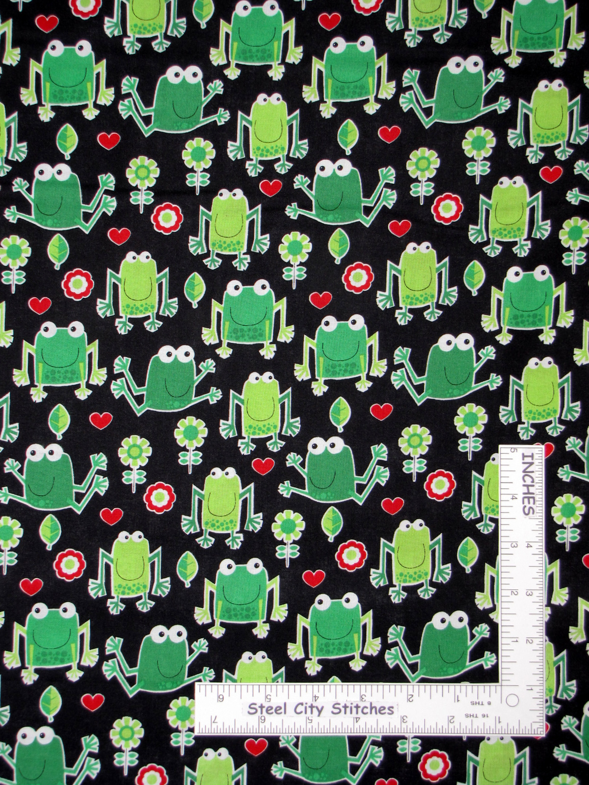 Animal Frog Toad Ribbit Frogs Cotton Fabric Timeless Treasures C4109 By The Yard