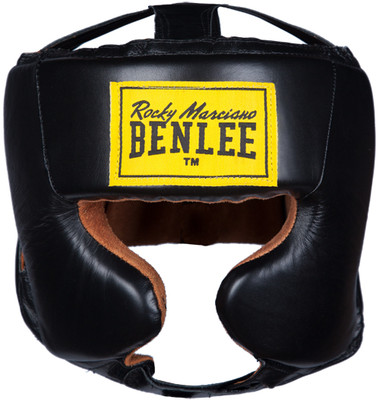 Benlee TYSON Headguard, Kopfschutz, extra dicke Polsterung, Jochbeinschutz,Leder