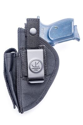 Mauser HSc .380 | Nylon OWB Outside Pants Belt Holster with Mag Pouch. USA MADE