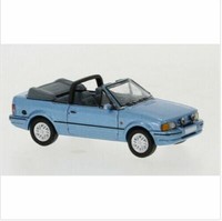 Brekina PCX870158 H0 1:87 Ford Escort Iv Cabrio Hellblau Met., 1986, - Neu Ovp