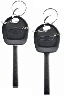 2 OEM Transponder Car Key Blank Fit 2020 2021 Chevrolet Trax