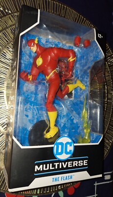 McFarlane Toys DC Multiverse THE FLASH Animated Series 7'' Fig. New & Box *read
