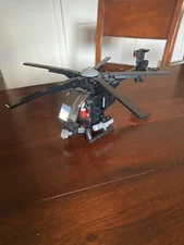 battle brick custom AH-6 little bird w/minifigs