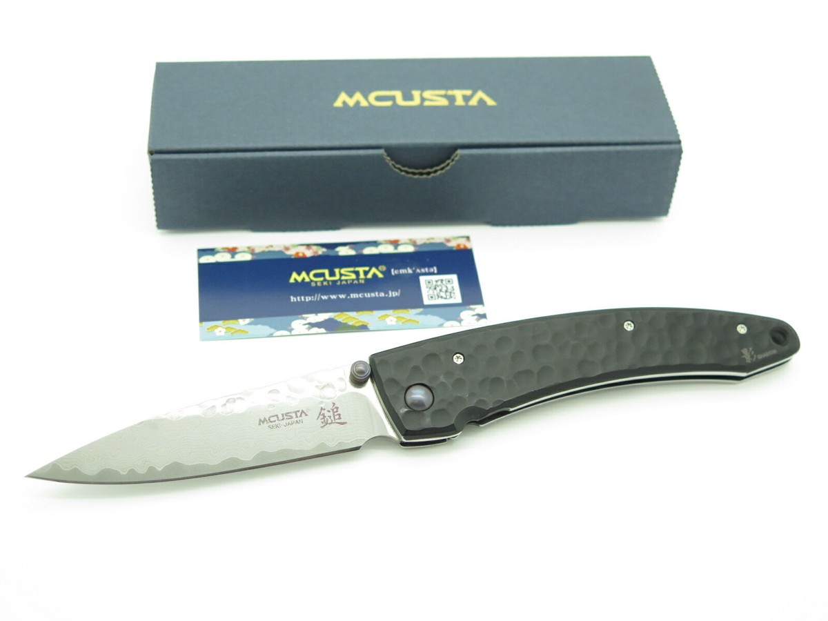 Mcusta Seki Japan Shadow MC-0114BD VG-10 Damascus Framelock Mcusta Seki Japan Shadow MC-0114BD VG-10 Damascus Framelock
