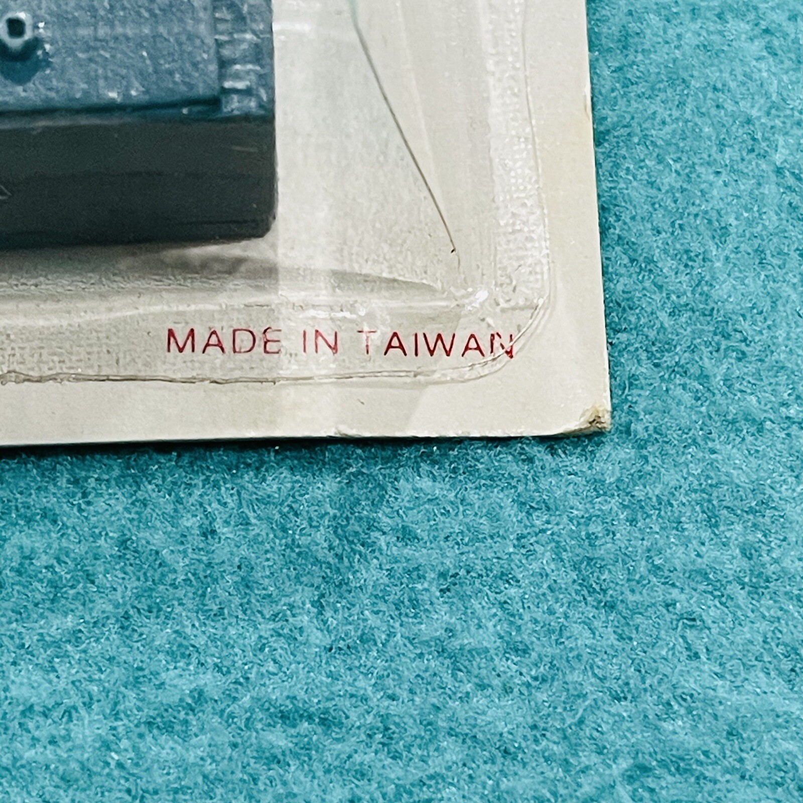 Vintage Deluxe Quality  Dollhouse Miniature Blue Spoon Rack & 2 Spoons NIP