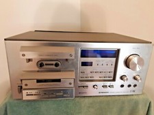 PIONEER CT-F 950 STEREO CASSETTE DECK--with custom wood cabinet
