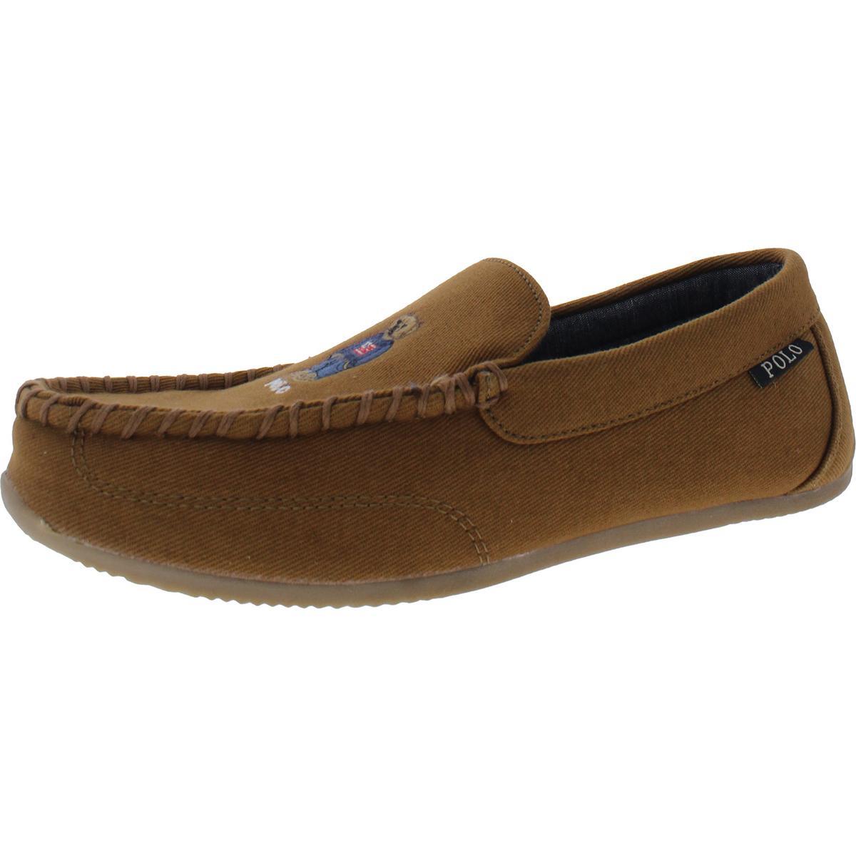 Мужские мокасины Polo Ralph Lauren Declan Bear коричневого цвета 10 средних размеров D BHFO 6057 11490₽