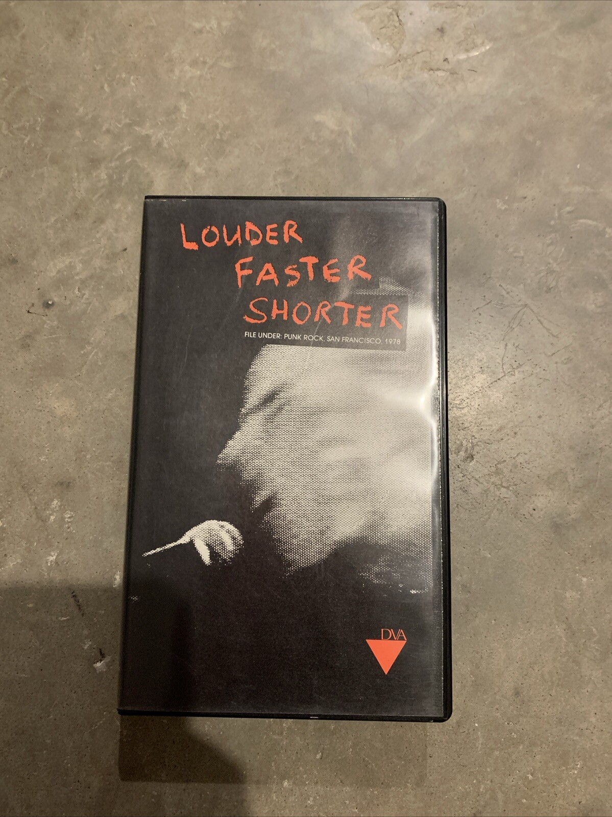 Louder Faster Shorter VHS 1978 San Francisco PUNK ROCK ULTRA RARE Video
